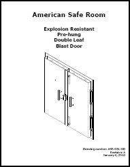ASR-100-AV-NBC Safe Cell manual