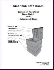 Riser blast hatch manual